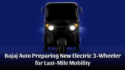 Bajaj Auto Preparing New Electric 3-Wheeler for Last-Mile Mobility